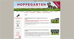 Desktop Screenshot of hoppegarten.com