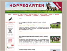 Tablet Screenshot of hoppegarten.com
